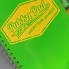 Kołozeszyt A4 w kratkę 200 stron Pukka Pad Project Book Neon zielony