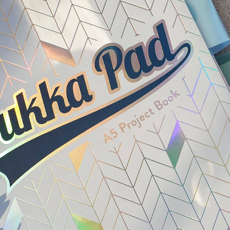 Kołozeszyt A5 w kratkę 200 stron Pukka Pad Glee Project Book jasnoniebieski