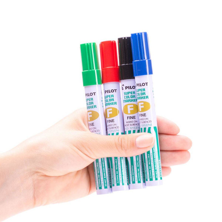 Marker permanentny Pilot SCA-F końcówka okrągła niebieski