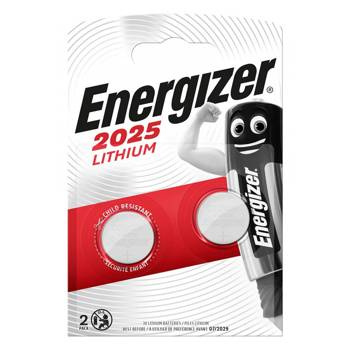 Baterie CR2025 3V Energizer 2 sztuki
