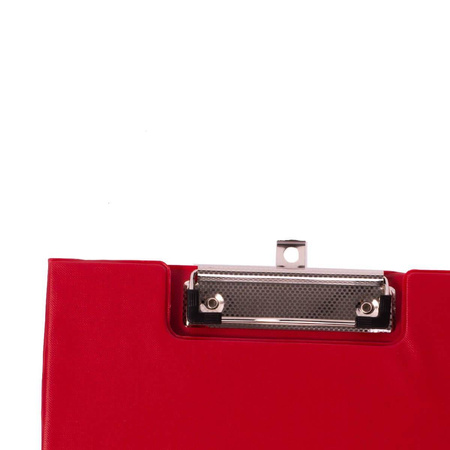 Teczka z klipsem A4 Donau czerwony
