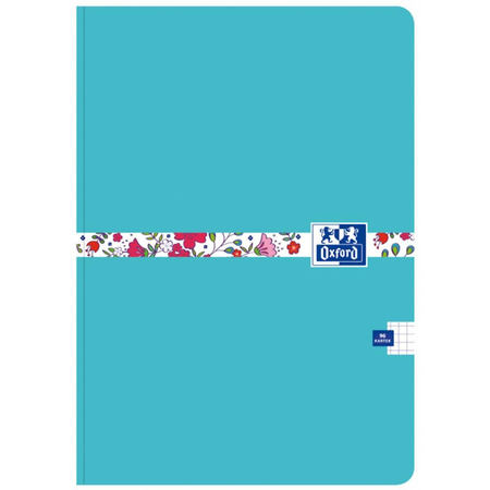 Zeszyt Oxford Floral B5 w kratkę 96 kartek