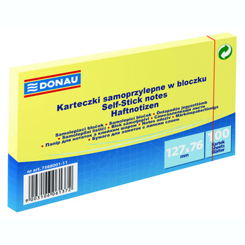Karteczki samoprzylepne 127x76mm Donau