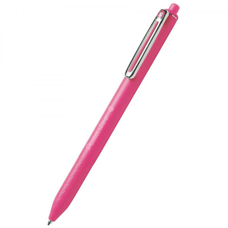 Długopis automatyczny Pentel Izee 0.7mm różowy