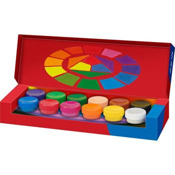 Farby plakatowe Faber Castell 12 kolorów 20ml