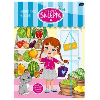 Teczka kreatywna A3 Wesoły Sklepik