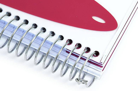 Kołonotatnik A4 150 kartek linia PP Mintra Smooth