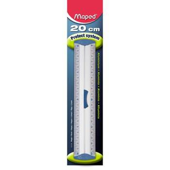 Linijka aluminiowa 20 cm z uchwytem Maped