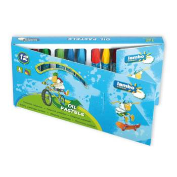 Pastele olejne Lambo School 12 kolorów