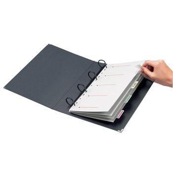 Zakładki indeksujące 3L białe 48 sztuk 12x40mm