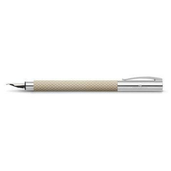 Pióro wieczne Faber-Castell Ambition Opart White Sand M
