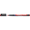 Foliopis Edding OHP - rozmiar B 1-3 mm końcówka ścięta czerwony