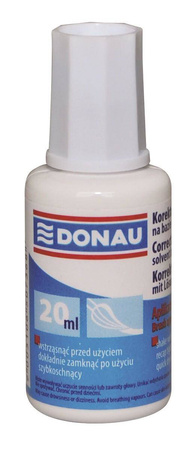 Korektor w płynie Donau z pędzelkiem 20ml