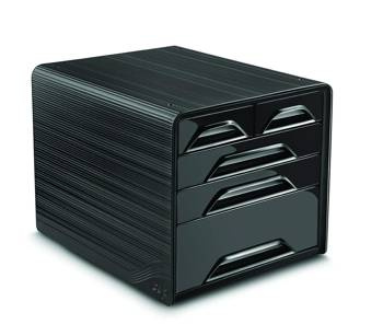 Zestaw 5 szufladek Cep Smoove czarny