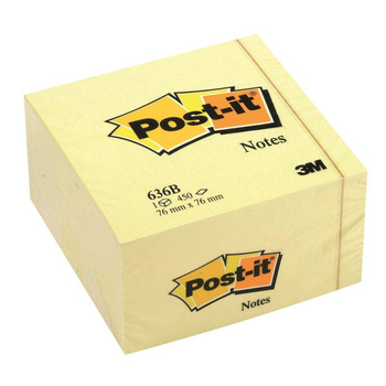 Karteczki samoprzylepne 76x76mm Post-it 636-B