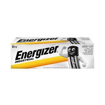 Baterie LR20 typu D 1.5V Energizer Industrial 12 sztuk