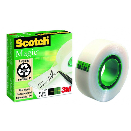 Taśma klejąca matowa Scotch Magic 19mm x 10m