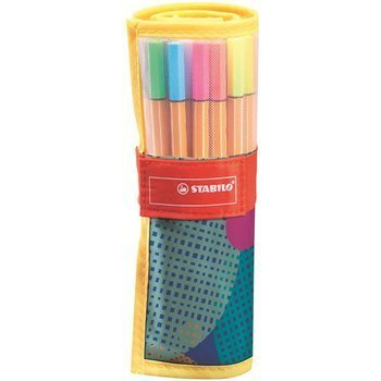 Cienkopis Stabilo Point 88 Rollerset Individual 25 kolorów