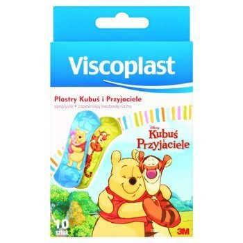 Plaster dla dzieci Viscoplast Kubuś i Przyjaciele 10 sztuk