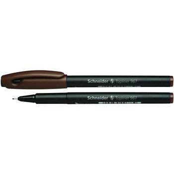 Cienkopis Schneider Topliner 967 brązowy