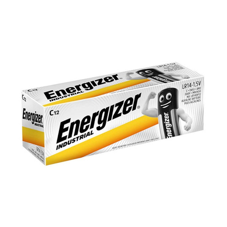 Baterie LR14 typu C 1.5V Energizer Industrial 12 sztuk