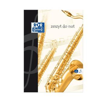 Zeszyt do nut A5 16 kartek Oxford