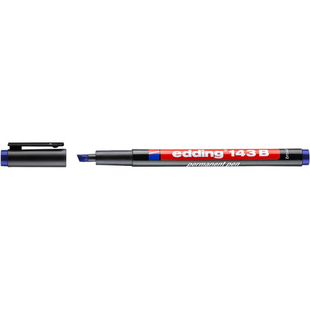 Foliopis Edding OHP - rozmiar B 1-3 mm końcówka ścięta niebieski