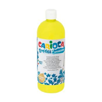 Farba tempera Carioca 1000ml żółta