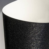 Papier ozdobny A4 czarny brokatowy Argo