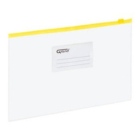 Torebka z suwakiem Grand EC009B A4 żółty