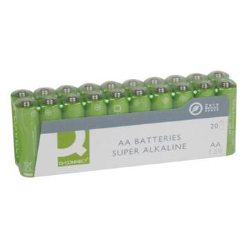 Baterie AA LR06 1.5V alkaliczne Q-Connect 20 sztuk
