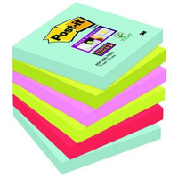 Karteczki samoprzylepne 76x76mm Post-it Super Sticky paleta miami