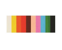 Bibuła marszczona Fiorello zestaw z białą