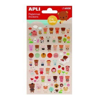 Naklejki Apli Bears wypukłe