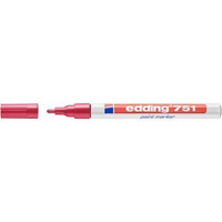 Marker olejowy Edding 751 czerwony