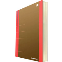 Notatnik 165x230mm w kratkę 80 kartek Donau Life organizer pomarańczowy