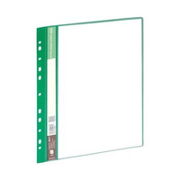 Skoroszyt ofertowy z europerforacją Grand 20 koszulek zielony