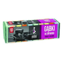 Gąbki do zmywania Anna Zaradna 10 sztuk