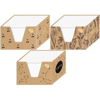 Karteczki biurowe 90x90x50mm w kubiku Kraft Interdruk