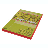 Papier ksero Kreska A4 80g czerwony