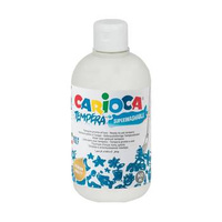 Farba tempera Carioca 500ml biała