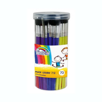 Pędzelki do farb 7-12 72 sztuki Fiorello