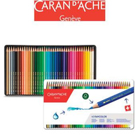 Kredki Caran d`Ache Fancolor 40 kolorów metalowe opakowanie