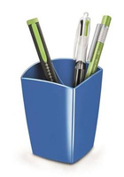 Pojemnik na długopisy CepPro Gloss niebieski