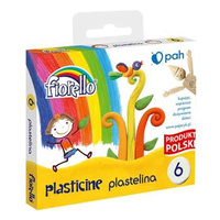 Plastelina Fiorello 6 kolorów