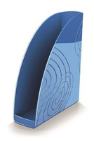 Pojemnik na dokumenty A4 plastikowy 80mm Cep Origins niebieski