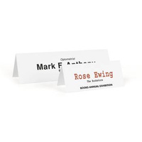 Wizytówka stołowa 3L 123x62mm dwustronna