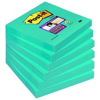 Karteczki samoprzylepne 76x76mm Post-it Super Sticky niebieskie