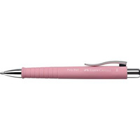 Długopis automatyczny Faber Castell Poly Ball XB różowy jasny