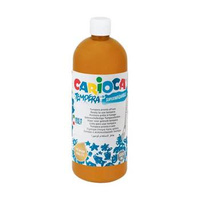 Farba tempera Carioca 1000ml brązowa jasna